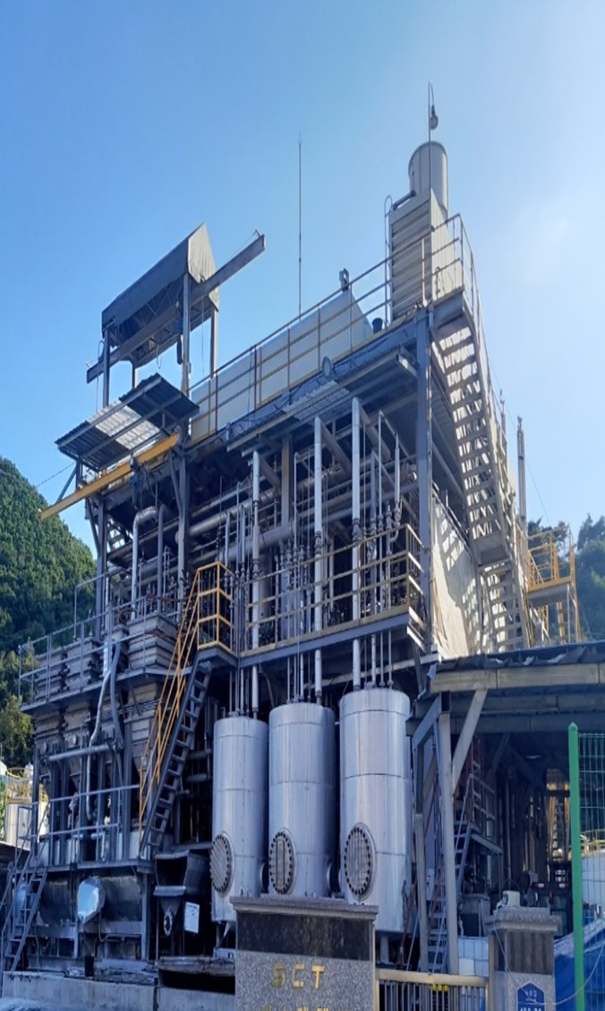 재생 에테르(r-Ether) 폴리올 제조 설비